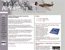 Tablet Screenshot of airventure.de